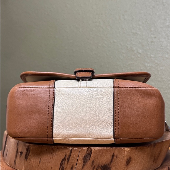 RARE COLOR COACH HADLEY LUXE GRAIN LEATHER FIELD BAG - Picture 6 of 13